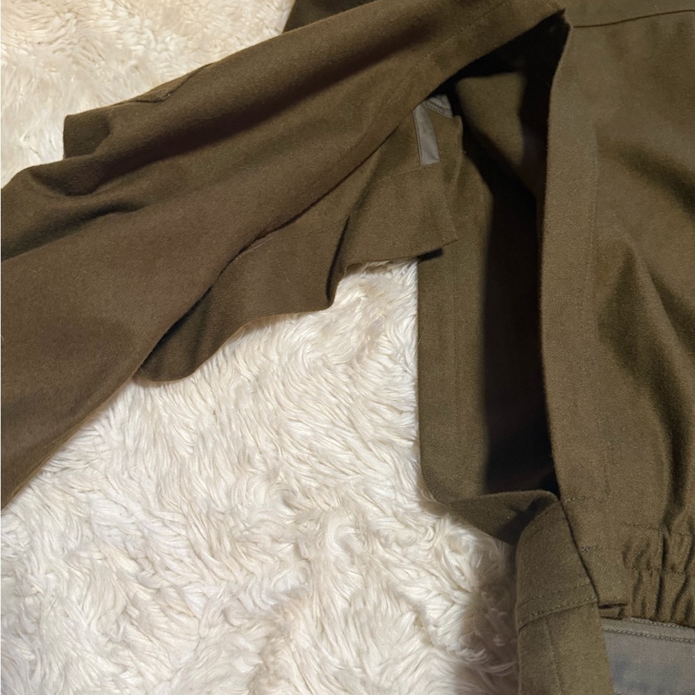 Vivienne Westwood by Andreas Kronthaler Diplomat Long Jacket in Olive Green - 6 - Picture 7 of 11